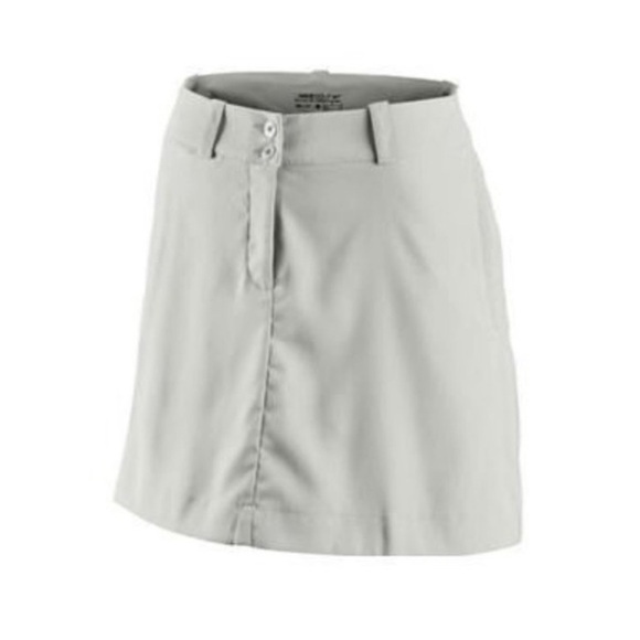 Nike Golf light tan Tour Performance Dri-Fit Golf Skirt sz 14 - Picture 5 of 11